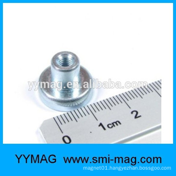 Tapered Countersunk Hole neodymium mounting magnets